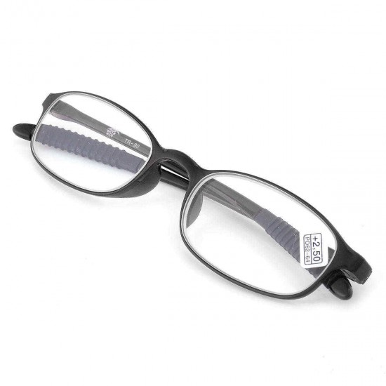 KCASA TR90 Ultralight Unbreakable Best Reading Glasses Pressure Reduce Magnifying