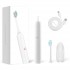 KCASA Type C IPX7 Waterproof Sonice Electric Toothbrush Adult Powerful Rechargeable Clean Massage White