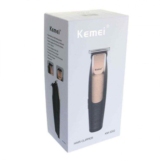 KEMEI KM-3202 Electric Hair Clipper Cordless Trimmer Rechargeable Men Home Barber
