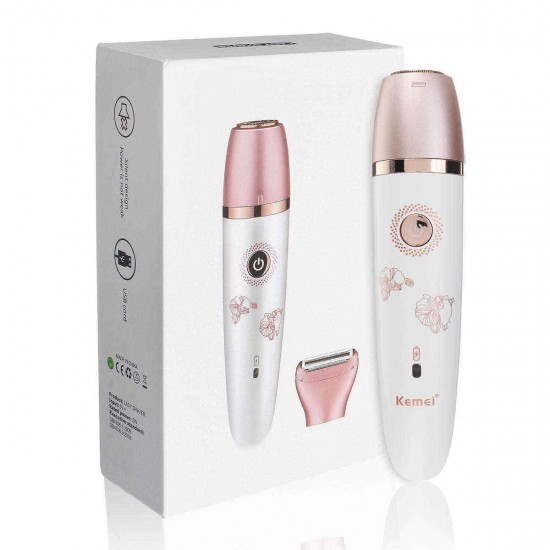 KM-1632 Electric Wet/Dry Epilator Shaver Usb Charging Depilator Women Hair Removal Shaving Machine KM-1632 Electric Wet/Dry Epilator Shaver Usb Charging Depilator Women Hair Removal Shaving Machine