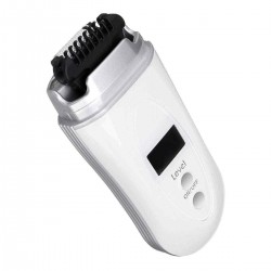 KM-6810 Rechargeable Electric Hair Remover Painless Epilator Trimmer Shaver Infrared Heating