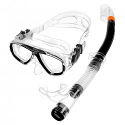Keep Diving Mask Scuba Snorkel Goggles Face Glasses with Breath Tube for Adults