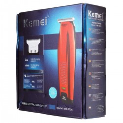 Kemei KM-5026 0mm Bald Rechargeable Professional Hair Trimmer Clipper Cordless Hair Straightener Hair Clipper DIY Modeling Haircut