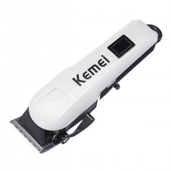 Kemei Professional LCD Electric Rechargeable Hair Trimmer Cordless Clipper Shaver