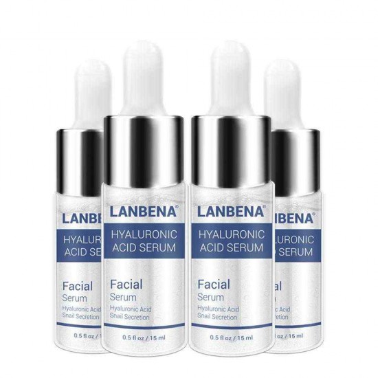 LANBENA Hyaluronic Acid Serum Snail Essence Moisturizing Acne Treatment Repair Anti-Aning Winkles LANBENA Hyaluronic Acid Serum Snail Essence Moisturizing Acne Treatment Repair Anti-Aning Winkles