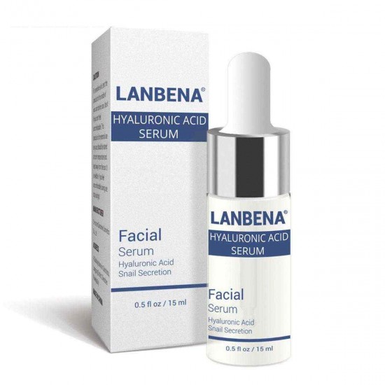 LANBENA Hyaluronic Acid Serum Snail Essence Moisturizing Acne Treatment Repair Anti-Aning Winkles LANBENA Hyaluronic Acid Serum Snail Essence Moisturizing Acne Treatment Repair Anti-Aning Winkles