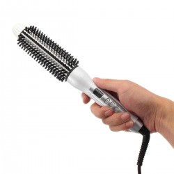 LCD Display Hot Hair Air Brush Styling Iron Ceramic Anion Hair Curler