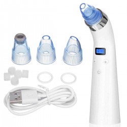 LCD Display USB Electric Blackhead Remover Microdermabrasion Vacuum Suction Pore Cleaner Machine