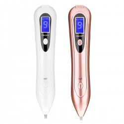 LCD Laser Skin Tag Freckle Wart Dot Mole Pen Remove Dark Spot Tattoo Removal USB Beauty Machine