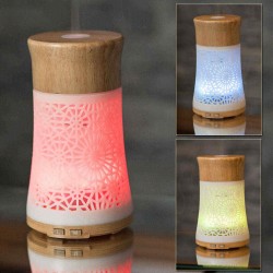 LED 7 Colors Ultrasonic Air Humidifier Purifier Aroma Oil Diffuser Aromatherapy