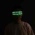 LED Glasses Dazzle Colour Glow Light Flashing Rave Festival Party Glasses Eye Reading Glasses