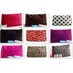 Lady Makeup Cosmetic Tool Travel Coin Phone Bag Card Purse Pen Pouch