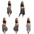 Large Size National Wind Digital Printing Women's Fitness Beam Feet Loose Yoga Pants Lantern Tide