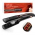 Liaboe Infrared Spray Steam Hair Straightener LCD Display Negative Ion Ceramic Heating Styling Comb
