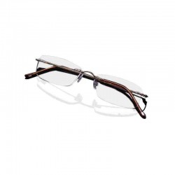 LianSan®Titanium Portable Anti-fatigue Reading Glasses Frameless Resin Alloy Presbyopic Glass L8085