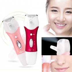 LuckyFine 2 in 1 USB Electric Facial Blackhead Remover Tone Pore Spary Cleaner Acne Cleansing