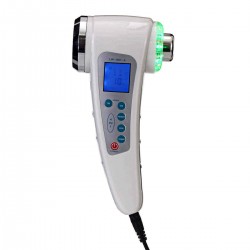 LuckyFine 4 in 1 Photon LED Light Ultrasonic Massager Face Beauty Machine Pores Cleaner