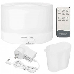 LuckyFine 500ml Remote Control Aroma Essential Oil Diffuser Aromatherapy Air Humidifier