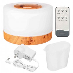 LuckyFine 500ml Remote Control Aroma Essential Oil Diffuser Aromatherapy Air Humidifier