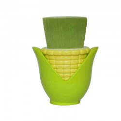 LuckyFine Corn Shaped Facial Cleansing Brush Ultra Soft Face Washing Tool Makeup Cosmetic