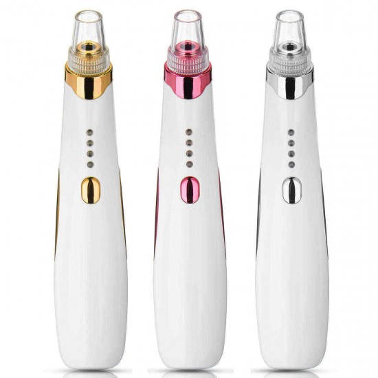 LuckyFine Electric Facial Skin Care Pore Blackhead Acne Remover Cleaner Vacuum Acne Cleanser LuckyFine Electric Facial Skin Care Pore Blackhead Acne Remover Cleaner Vacuum Acne Cleanser