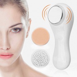 LuckyFine Negetive Ion Facial Clean Anti-aging Skin Care Vibration Acne Treatment Spa Massager Machine