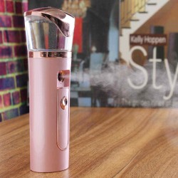 LuckyFine Portable USB Nano Mist Spray Handy Atomization Mister Face Humidifier Facial Moisturizing