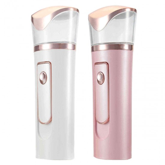 LuckyFine Portable USB Nano Mist Spray Handy Atomization Mister Face Humidifier Facial Moisturizing