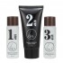 Luckyfine 3 Steps Blackhead Removal Face Nose Mask Blackhead Acne Removal Activated Carbon Set