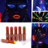 Luminous Lipsticks Makeup Party Fluorescent  Lip Gloss Lips Stick UV Light Halloween