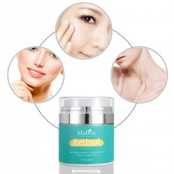 MABOX Moisturizer Cream For Face and Eye Area Anti Aging Wrinkles Hyaluronic Acid Vitamin 50ml