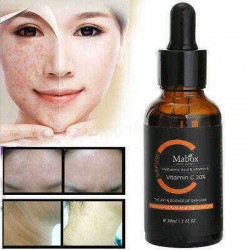 MABOX Natural Lemon Vitamin C Serum Whitening Anti-Aging Wrinkle Essence