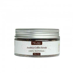 MELAO Natural Arabica Coffee Scrub Facial Exfoliate Dead Skin Body Cream 100g