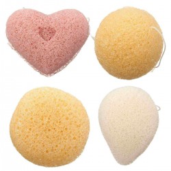 Magic Konjac Konnyaku Jelly Fiber Face Wash Cleansing Sponge Puff Pad