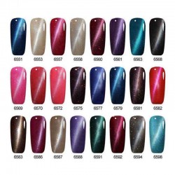 Magnetic Nail Gel Long-Lasting Nail Gel Polish Needed LED Lamp Nail Glue 24 Colors For Choice