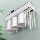 Magnetic Toothbrush Holder Bath Wall Mounted Toothpaste Caddy Stand Organizer Magnetic Toothbrush Holder Bath Wall Mounted Toothpaste Caddy Stand Organizer