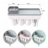 Magnetic Toothbrush Holder Bath Wall Mounted Toothpaste Caddy Stand Organizer