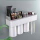 Magnetic Toothbrush Holder Bath Wall Mounted Toothpaste Caddy Stand Organizer Magnetic Toothbrush Holder Bath Wall Mounted Toothpaste Caddy Stand Organizer