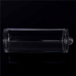 Makeup Cotton Box Round Container Storage Case Nail Art Remover Paper Wipe
