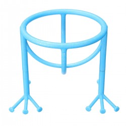 Makeup Sponge Drying Racks Anti-mildew Egg Powder Puff Display Stand Holder Plastic Blue Pink