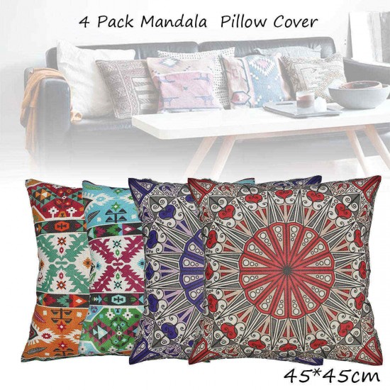 Mandala Series National Wind Theme Pillow Cover and Cushion Cover