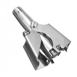 Manual Nose Face Ear Hair Trimmer Removal Cutting Clipper Stainless Steel