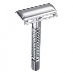 Manual Razor Long Handle Men's Barber Shaving Safety Blade Razor Mirror Storage Box