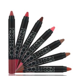 Matte Lipstick Pen Kiss Proof Non-Stick Cup Soft Lipstick Long-Lasting Lip Makeup