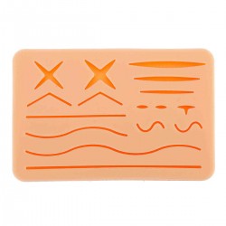 Medical Suture Training Kit Human Traumatic Skin Model Suturing Practice Trainin Elec-Mall Frame