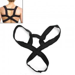 Men Women Adjustable Back Support Belt Posture Correction Correct Brace Shoulder Corrector