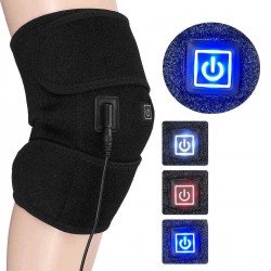 Men Women Knee Heating Wrap Knee Support Electric Thermal Pad for Arthritis Heated Knee Brace Wrap Thermal Therapy Wrap Pain Relief
