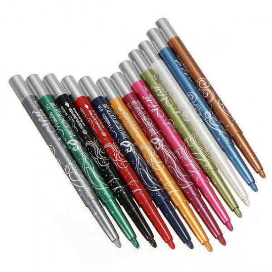 Menow 12 Colors Long-lasting Eye Shadow Eyeliner Lip Liner Pen Makeup Beauty Tool Set Kit Menow 12 Colors Long-lasting Eye Shadow Eyeliner Lip Liner Pen Makeup Beauty Tool Set Kit