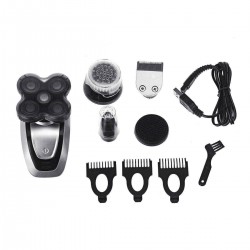 Men's 5 in 1 Electric Shaver Grooming Kit Cordless Rechargeable Hair Razor Shavers Beard Trimmer Nose Hair Trimmer Face Cleaning
