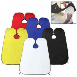 Men's Beard Trimming Catcher Waterproof Hairdressing Robes Whiskers Cape Cloth Haircut Adult